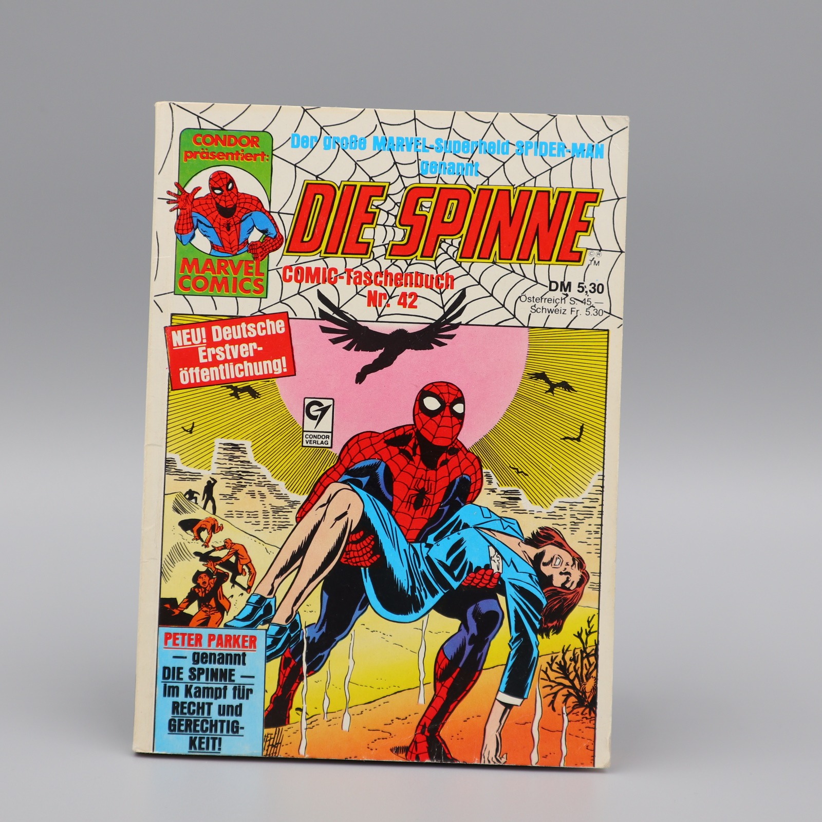 Die Spinne Comic-Taschenbuch Nr Zustand 1 42 Marvel Comics Condor Verlag